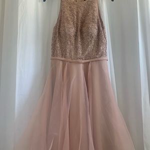 Rose Gold Homecoming Dress